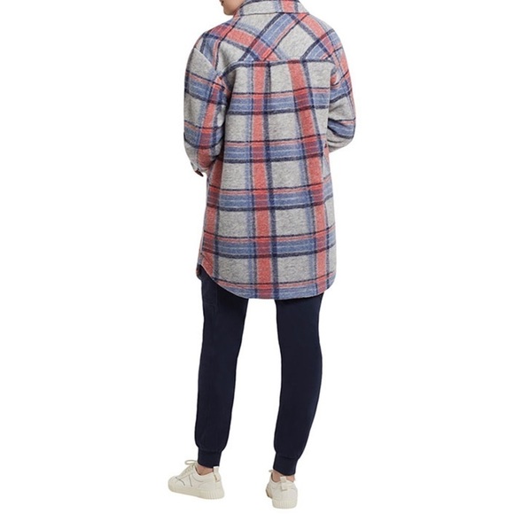 TRIBAL XL PLAID JACKET WITH REMOVABLE HOOD - Picture 4 of 14